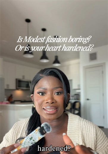 Is modest fashion boring or is your heart hardened? Few years ago, when the Holyspirit told me to visit my closet, It was one of the loudest instructions I’ve received yet! My heart was so hardened, I struggled to let go of my old ways; the clothes, the lifestyle…they didn’t honor God, but the voice of God kept coming to me and instructing me; a voice so gentle and quie yet, so loud in every sense that I had no choice but to eventually obey. People of God,I bowed! I obeyed! I submitted! Not my w