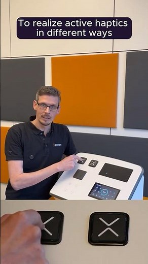Gruner Haptic Solution for Elevator Switches