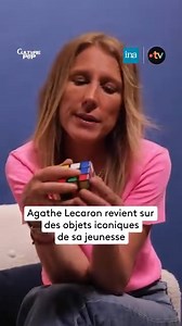 « Je ne sais toujours pas faire une face après 48 ans… » Agathe Lecaron réagit aux objets de son enfance du Rubik’s cube au Minitel. Avec Samuel Etienne et Élise Lucet, elle nous raconte ses souvenirs à travers des objets emblématiques. Retrouvez la vidéo en intégralité sur YouTube 👉https://bit.ly/ObjetsCultes 👉Replongez dans les tendances et objets qui ont marqué des générations grâce à des archives INA dans « Culture Pop » disponible sur france.tv. | France tv
