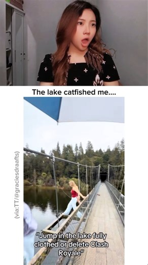 They jumped in lake fully clothed😭 | Try not to shock challenge #shorts #funny #relatable