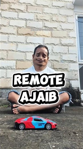 Remote Control Level Sultan! Yang Gerak Bukan Mobilnya, Tapi Orangnya 🤣 #selawetaun