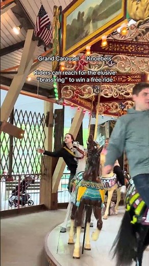 🎠 The MOST Magical Ride at Knoebels? The Grand Carousel! ✨