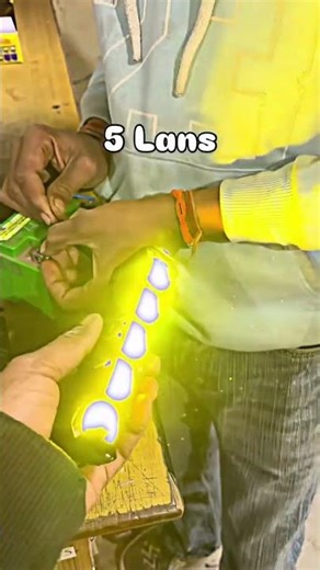 6 Line led lights 🚨 Original Dm for order #modification #light #ledlightstrip #shorts #viral