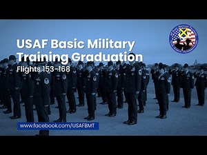 USAF Basic Military Training Graduation Ceremony Flights: 153-168 -- February 8, 2024