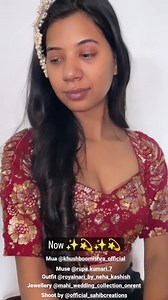 🫶🏻💫Wohoo! Let's unlock our fintensified and eye gazing first bridal look of our new series of this wedding season. 🌹 ✨A dignified version of how an Indian bride marks her way with the beauty and confidence she beholds💯 💫We made her eye makeup game strong, her lip game stronger and her complete bridal look the strongest. Check this out!💯💫 Mua @khushboomishra_official @kmorgatonics Muse @rupa.kumari.7 Outfit @royalnari_by_neha_kashish Jewellery @mahi_wedding_collection_onrent | Khushboo Mi