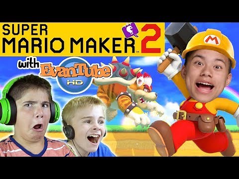 EVANTUBE Levels Mario Maker 2 Levels From EvanTubeHD for HobbyKidsTV