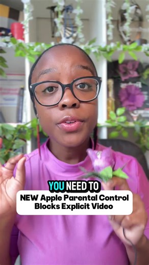 Share for awareness! Need a guide on enabling Apple parental controls? Comment 👉🏾RESOURCE👈🏾 for my Protect Kids Online Resource Library! 🩷 Note: this isn’t a new feature anymore, reposting for awareness 🧚🏾‍♀️