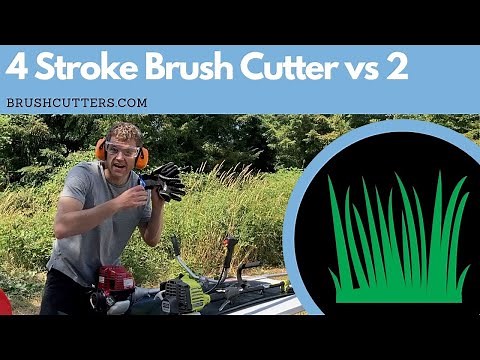 4-Stroke vs 2-Stroke Brush Cutter 🚀 The ULTIMATE Difference! 😲🌿