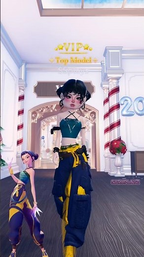 This Walk Trend but with KPOP DEMON HUNTER In Dress To Impress#dresstoimpress#roblox#dti #shorts