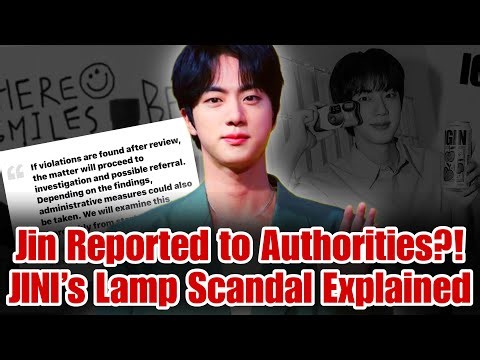 BTS’s Jin Reported to Authorities Over JINI’s Lamp Labeling Controversy
