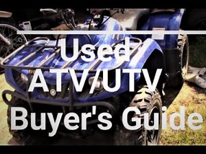 Used ATV/UTV Buyer's Guide