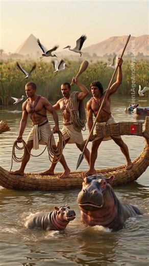 Hippopotamus Hunting in Ancient Egypt