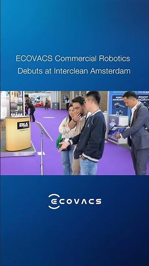ECOVACS Commercial Scrubbing Robot M1 3D