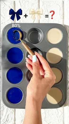 Shades of Carbon Blue: From Deep to Pastel💙#CarbonBlue#PastelBlue#ColorMix#ArtColors#CreativePalette