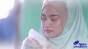 NEWS IN VIDEO: Malaysian shampoo commercial parody Fake ad showing woman washing hair with hijab on - to avoid showing off hair to public - originally posted at https://www.youtube.com/watch?v=JzHqNExAaO8 | Cyber Grief to Joy