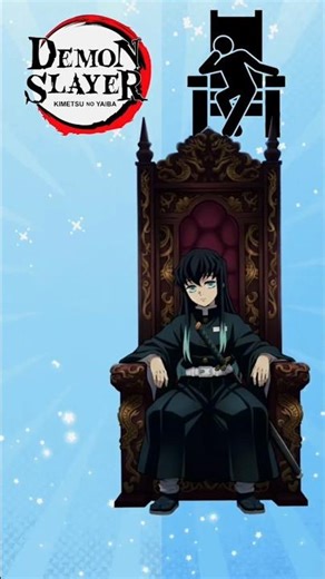 Demon Slayer Characters on the Throne 👑 | Muichiro, Tengen, Rengoku, Sabito #demonslayer #anime