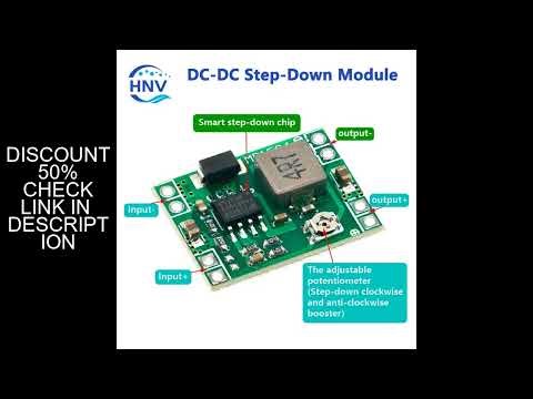 Ultra-Small Size DC-DC Step Down Power Supply Module MP1584EN 3A Adjustable Buck Converter forArduin