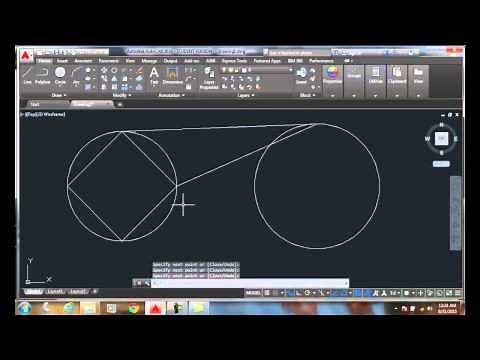 AutoCAD I 07-08 Quadrant Object Snap