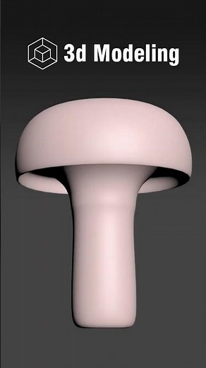 🔥 How To Make a 3D Mushroom in Minutes!🍄
