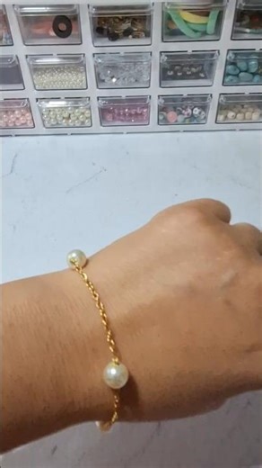 How I Attach Pearls to a Chain ✨ | Easy Jewelry DIY