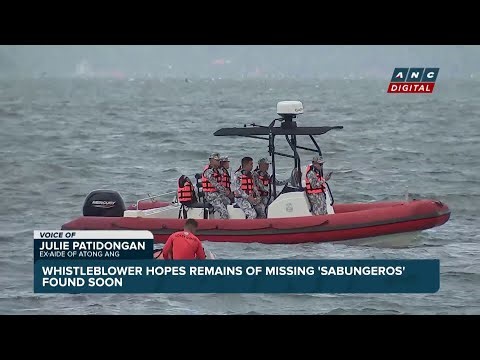WATCH: Whistleblower Patidongan on Taal Lake search for missing sabungeros, affidavit updates | ANC