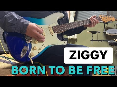 【ZIGGY】 BORN TO BE FREE guitar cover ギターコピー