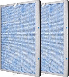 MSA3/MSA3S Filter Replacement, Compatible with Membrane Solutions MSA3 and MSA3S Smart Air Purifier, 【Upgraded】3-in-1 H13 True HEPA Filter, 2 Pack