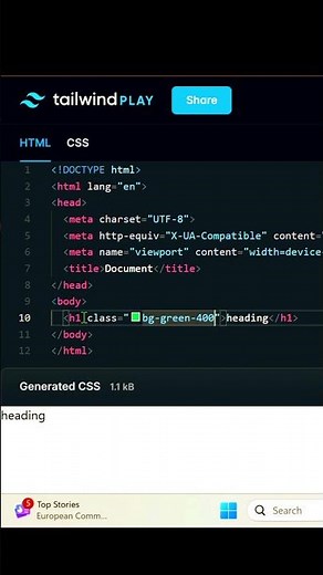 Tailwind CSS Border Explained 🔥 #shorts #youtubeshorts
