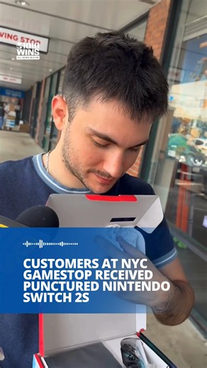 🕹️ Several people at a GameStop on Staten Island who purchased the highly-anticipated Nintendo Switch 2 this week reported receiving them with punctured screens. The mistake caused a flurry of social media posts and complaints, with GameStop responding that it is looking into the incident. Customers on the scene told 1010 WINS that they were able to receive new, undamaged consoles and a collectible item for their troubles. 🔊 Mary-Lyn Buckley reports: | 1010 WINS