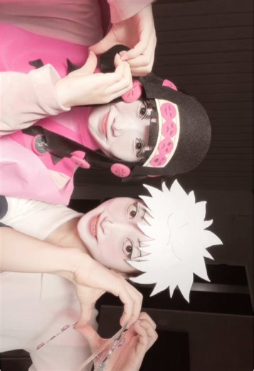 アルカとキルアのハンターハンターコスプレ