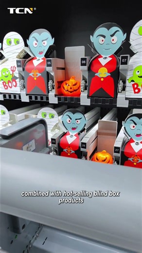 Blind box vending, done smarter. #vendingmachine #smartvending #vendingsolutions #tcnvending