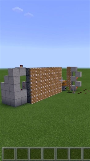 How to make a wood farm in Minecraft || #minecraft || #shorts