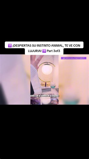 🕉️ ¡DESPIERTAS SU INSTINTO ANIMAL, TE VE CON LUJURIA! 🕉️ Part 3of3 #viral #fyp ##tarot #lecturacartas #stitch