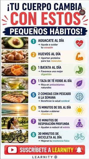 8 HÁBITOS que pueden cambiar tu vida 🧠💪