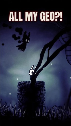 I lost al my geos in Deepnest.. #hollowknight