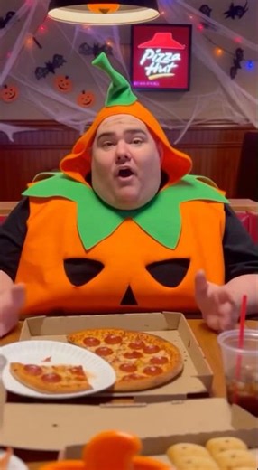 Pizza Hut every Halloween. @KidBehindACamera