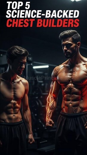 Flat Chest? Do These 5 Exercises. #fitness #gym #health #bodybuilding #yt #workout #diet #sports
