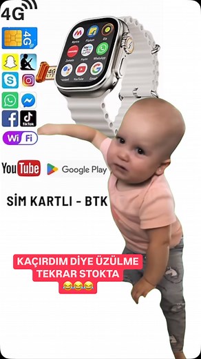 Akıllı Saat Kulaklık Projeksiyon Hoparlör Telefon Aksesuarlı on Instagram: "SIM kartlı BTK kayıtlı Watch 10 ultra modelimiz tekrardan stoklarımıza girmiştir 64 GB hafıza ve 4 GB RAM’e sahiptir android versiyondur bütün sosyal medya uygulamalarını açar Wi-Fi’ye bağlanır ve internet paylaşabilirsiniz #watch #android #play #smartwatch #teknotrend34"