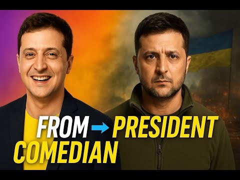 Volodymyr Zelensky: From Comedian to President of Ukraine #youtube #president #ukraine #ukrainewar