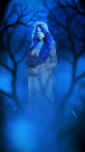 Content Creator | UGC | Makeup Artist on Instagram: "Always a bride, never a wife…🦋 #corpsebride #timburton #halloween #makeup #трупнареченої #геловін #макіяж #відеозйомка #монтаж"