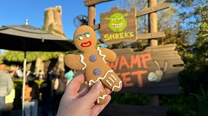 Shrek Gingerbread Man Cookie Available at Universal Orlando | Chip and Company