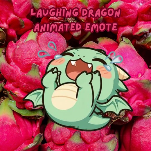 Laughing Dragon Animated Emote: Chibi Twitch & Discord (digital Download) - Etsy