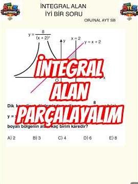 INTEGRAL AREA PARTITIONING #aytmathematics #yks #tyt #integral #mebi #meb3step #ayt2026 #ayt #mat...