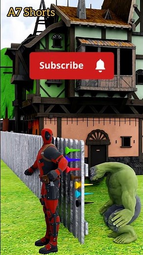 💥 Superman vs Hulk 😂 | Epic Funny Battle | #Shorts