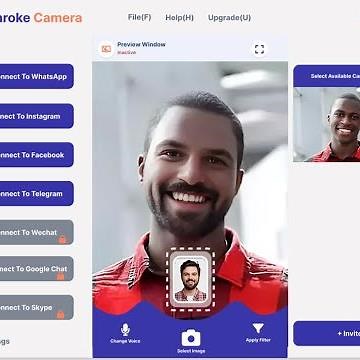 Jhroke camera | Latest Deepfake software | Fake video call software