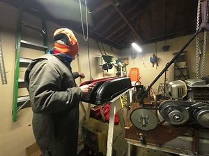 DIY snow dog sled. Add cross country skis.