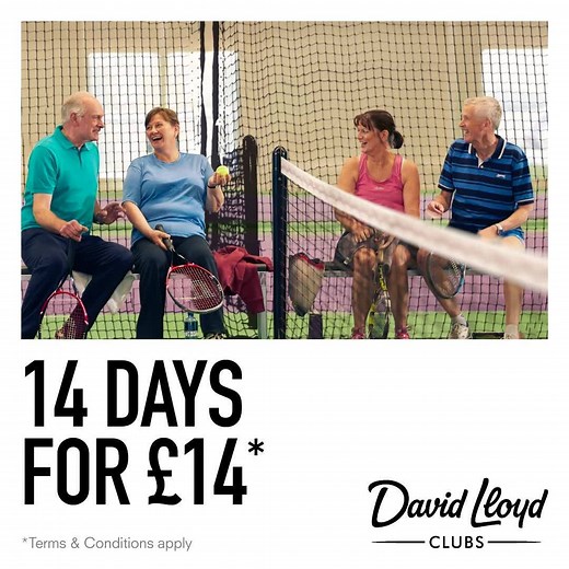 Hurry, offer ends 13th December. | David Lloyd Clubs