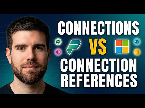 Use Connection References And Not Connections in Microsoft Power Platform