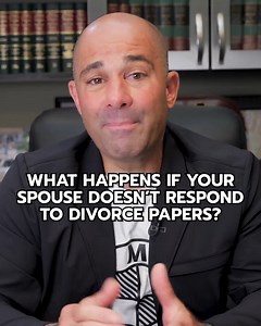 Here's what happens if your spouse fails to respond. | DRV Law