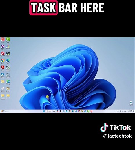 Windows 11: Tip 8 - How to pin/ unpin apps to the taskbar. Windows 10 to Windows 11 upgrade. Tips to help you navigate the new OS. #windows #tips #tech #windows11 #techtok